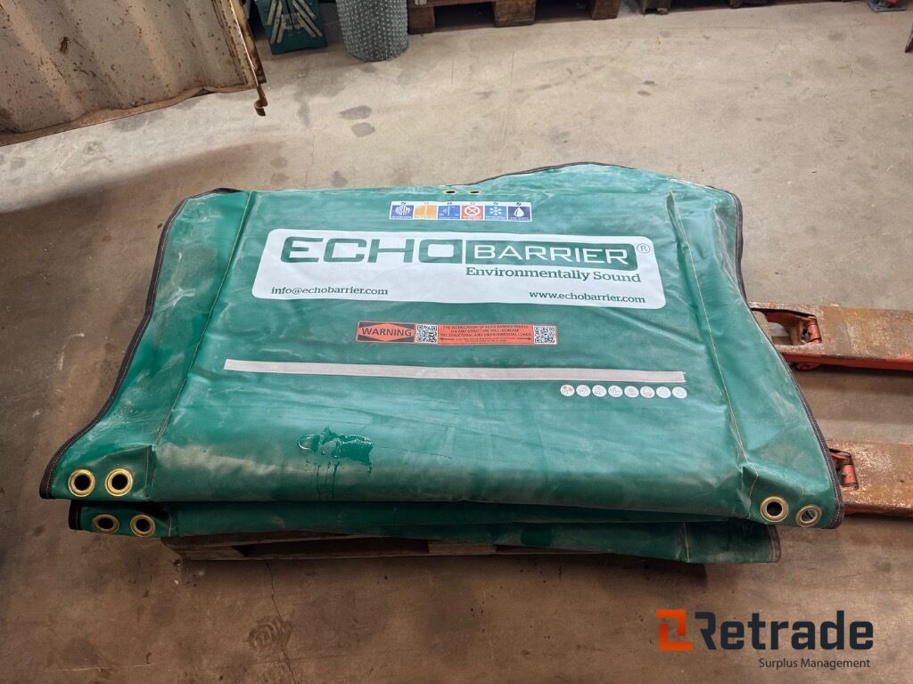 Bullermattor akustiska barriärer Echo Barrier 15 st, en hel pall - Инструмент/ Оборудване: снимка 5 Bullermattor akustiska barriärer Echo Barrier 15 st, en hel pall - Инструмент/ Оборудване: снимка 5
