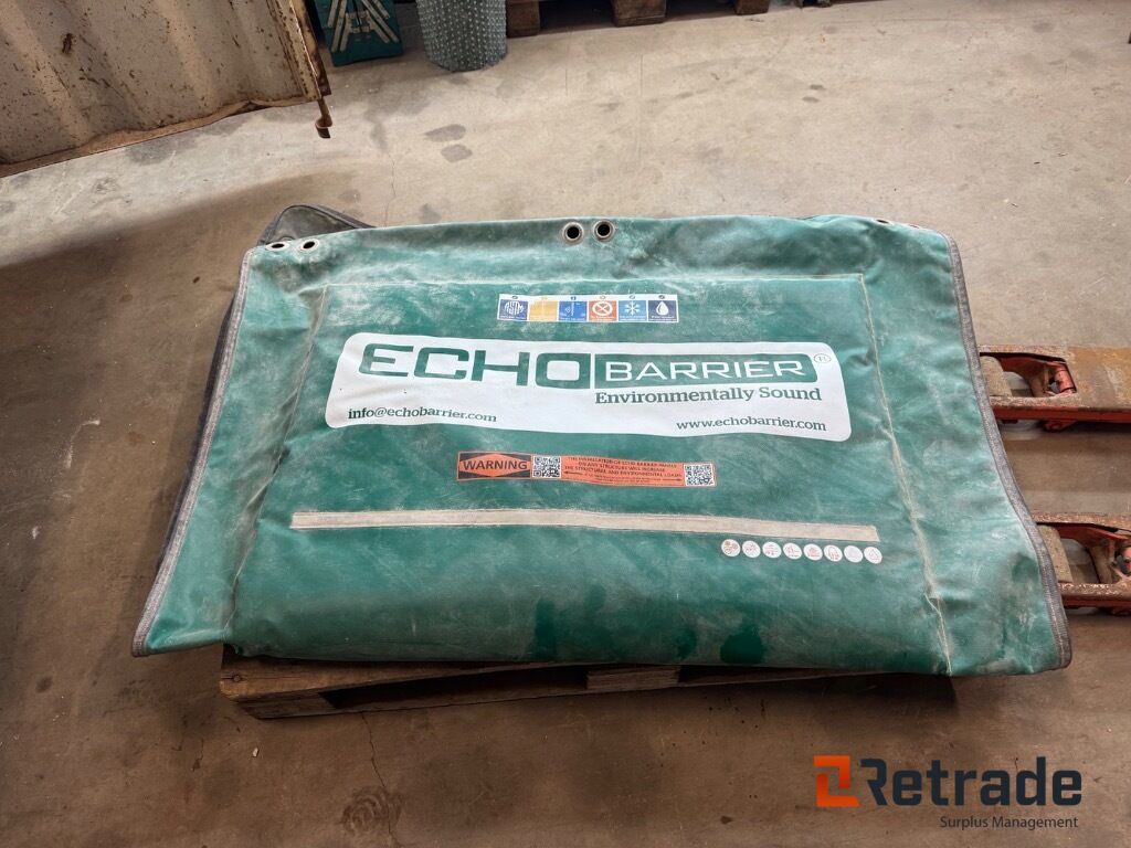 Bullermattor akustiska barriärer Echo Barrier 15 st, en hel pall - Инструмент/ Оборудване: снимка 1 Bullermattor akustiska barriärer Echo Barrier 15 st, en hel pall - Инструмент/ Оборудване: снимка 1