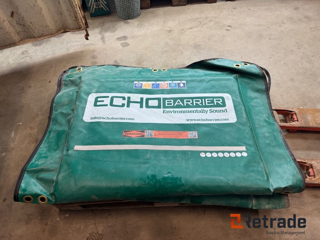 Bullermattor akustiska barriärer Echo Barrier 15 st, en hel pall - Инструмент/ Оборудване: снимка 4 Bullermattor akustiska barriärer Echo Barrier 15 st, en hel pall - Инструмент/ Оборудване: снимка 4