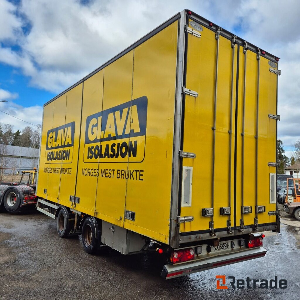 CONTAINERHENGER HFR MED SKAP - Контейнеровоз/ Сменна каросерия ремарке, Каросерия - фургон: снимка 1 CONTAINERHENGER HFR MED SKAP - Контейнеровоз/ Сменна каросерия ремарке, Каросерия - фургон: снимка 1