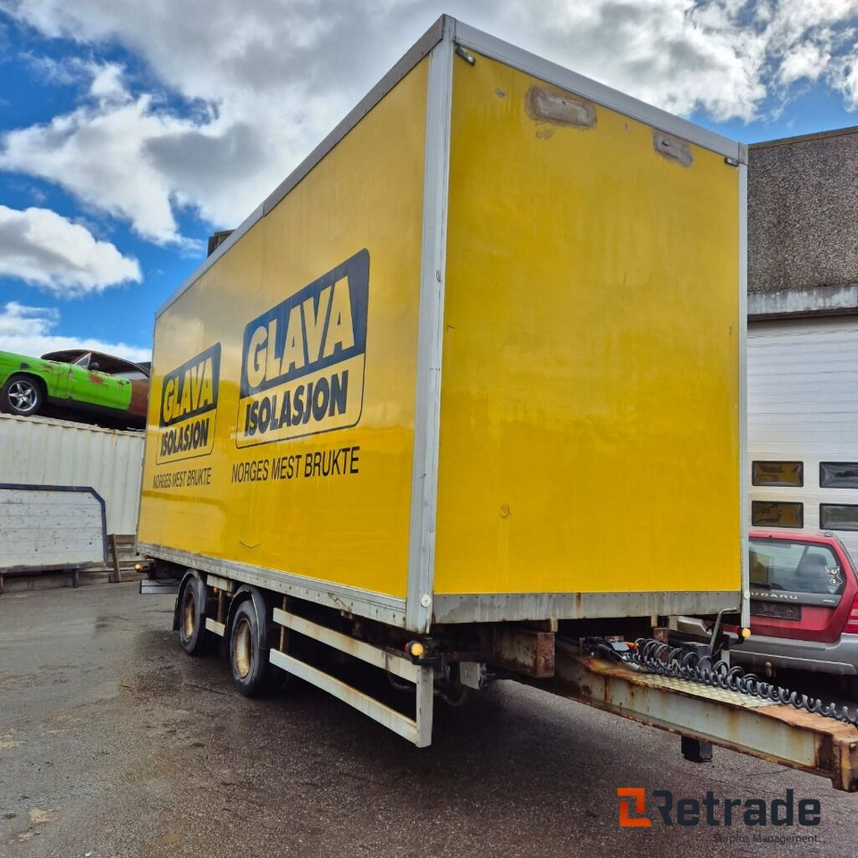 CONTAINERHENGER HFR MED SKAP - Контейнеровоз/ Сменна каросерия ремарке, Каросерия - фургон: снимка 5 CONTAINERHENGER HFR MED SKAP - Контейнеровоз/ Сменна каросерия ремарке, Каросерия - фургон: снимка 5