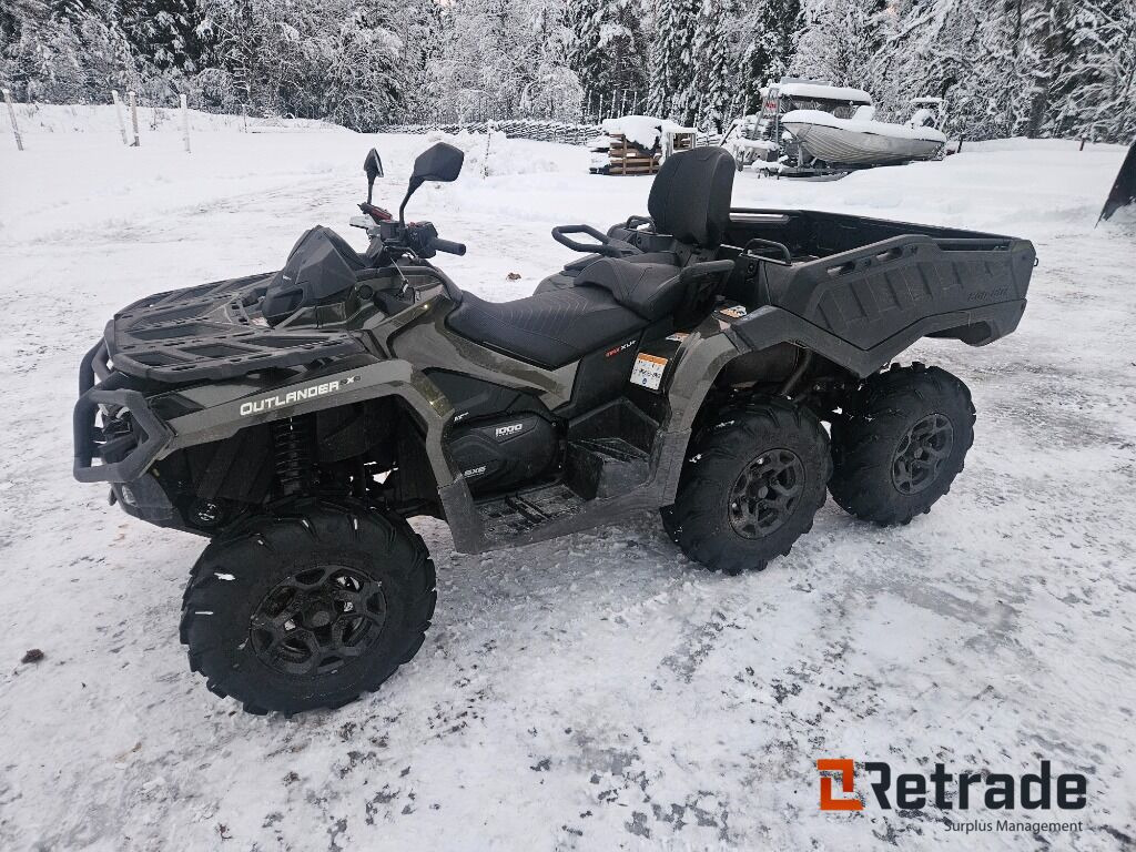 Can-Am Outlander Max 6X6 XU+ 1000 - Четириколка: снимка 1 Can-Am Outlander Max 6X6 XU+ 1000 - Четириколка: снимка 1