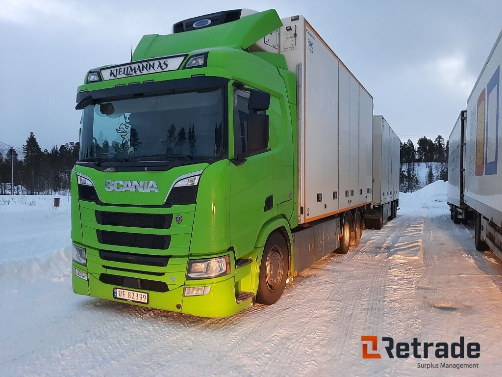 Chassis SCANIA R 580 - Рефрижератор камион: снимка 1 Chassis SCANIA R 580 - Рефрижератор камион: снимка 1