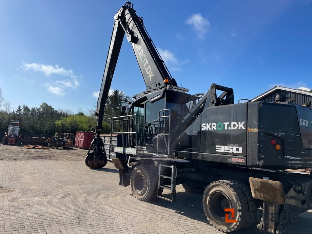 Fuchs MHL 350 S5 Material handler - Багер за манипулиране на материали: снимка 4 Fuchs MHL 350 S5 Material handler - Багер за манипулиране на материали: снимка 4