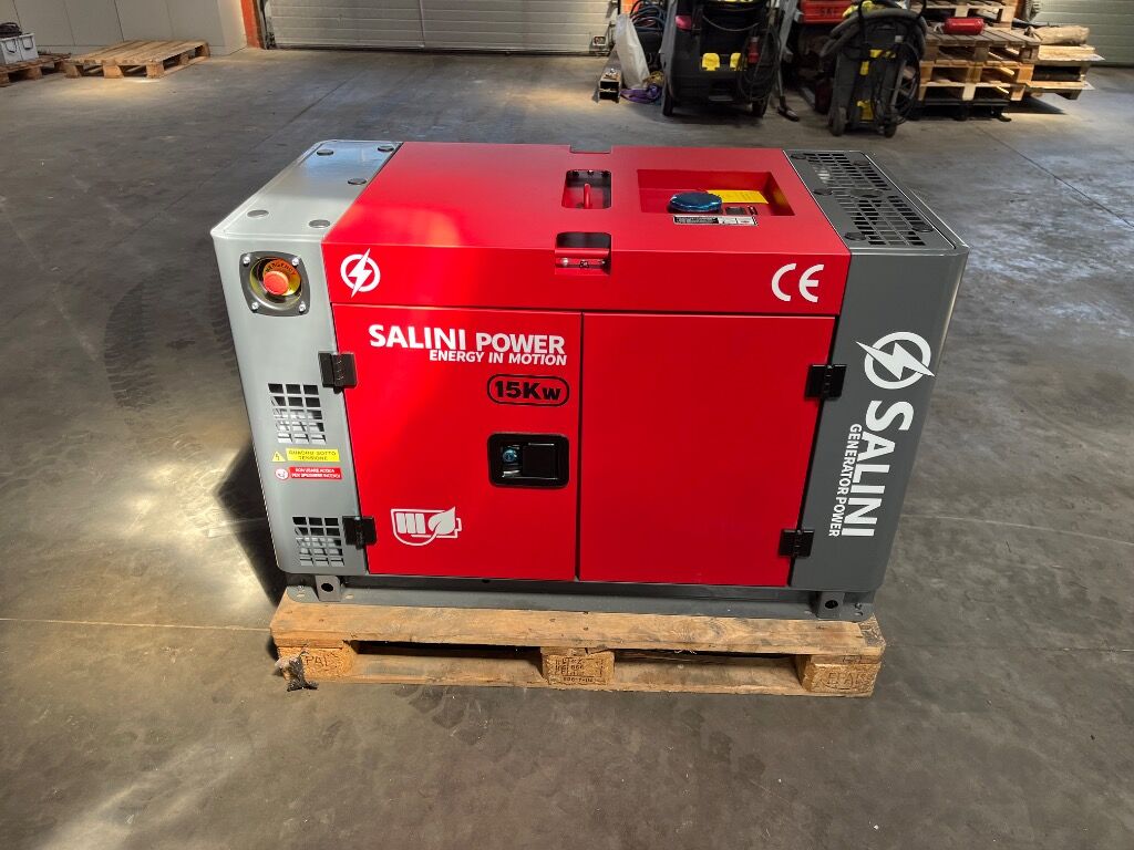 Generator SALINI Power VG R 15 VG R 15 15 KVA Diesel Generator - Електрогенератор: снимка 1 Generator SALINI Power VG R 15 VG R 15 15 KVA Diesel Generator - Електрогенератор: снимка 1