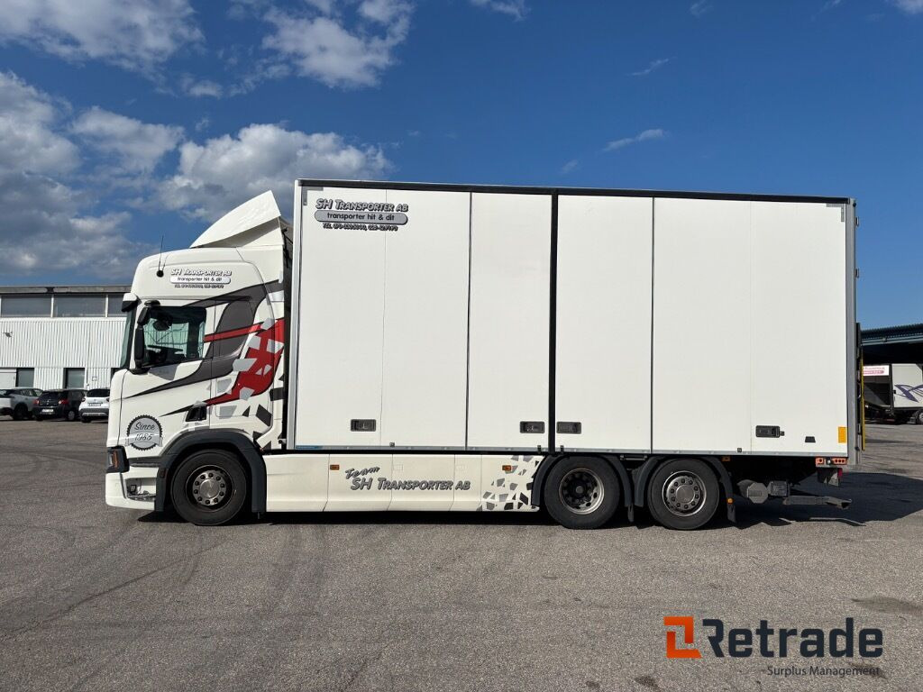 Lastbil med släp Scania R540 B6X2*4NB / NÄRKO D4HW13L62 - Камион фургон: снимка 4 Lastbil med släp Scania R540 B6X2*4NB / NÄRKO D4HW13L62 - Камион фургон: снимка 4