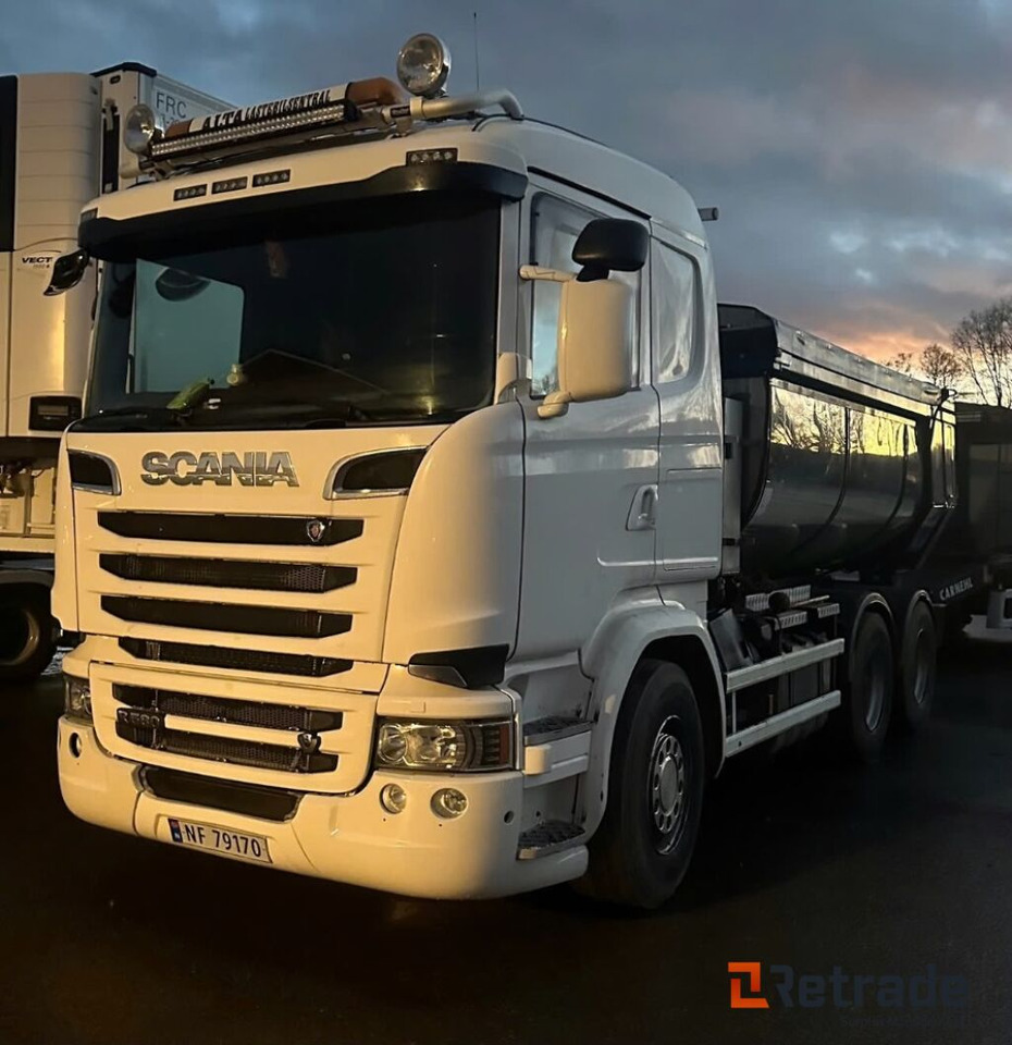 Lastebil SCANIA r580 - Самосвал камион: снимка 1 Lastebil SCANIA r580 - Самосвал камион: снимка 1