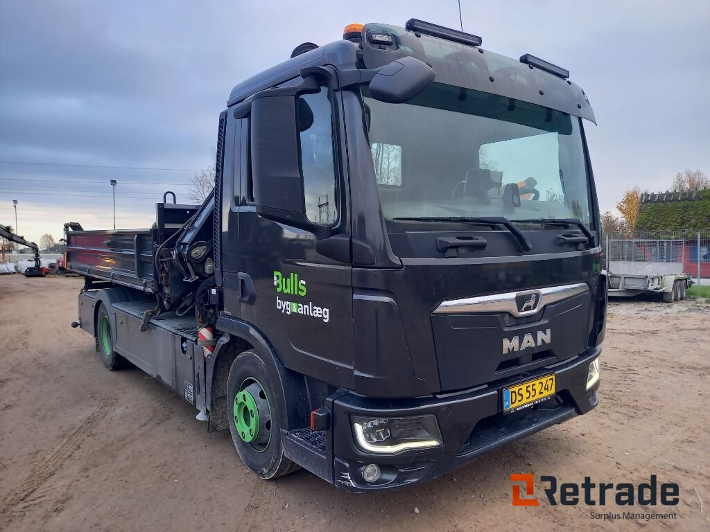 MAN TGL 12. 4X2 BL med Fassi kran - Бордови камион, Камион с кран: снимка 3 MAN TGL 12. 4X2 BL med Fassi kran - Бордови камион, Камион с кран: снимка 3