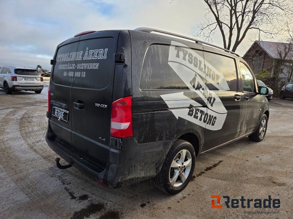 Mercedes-Bens Vito 119 CDI 4X4 - Лек автомобил: снимка 4 Mercedes-Bens Vito 119 CDI 4X4 - Лек автомобил: снимка 4