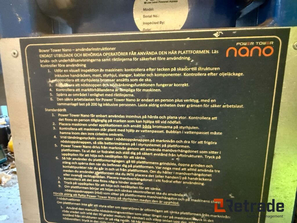 Pelarlift Nano Lift - Вертикална работна платформа: снимка 5 Pelarlift Nano Lift - Вертикална работна платформа: снимка 5