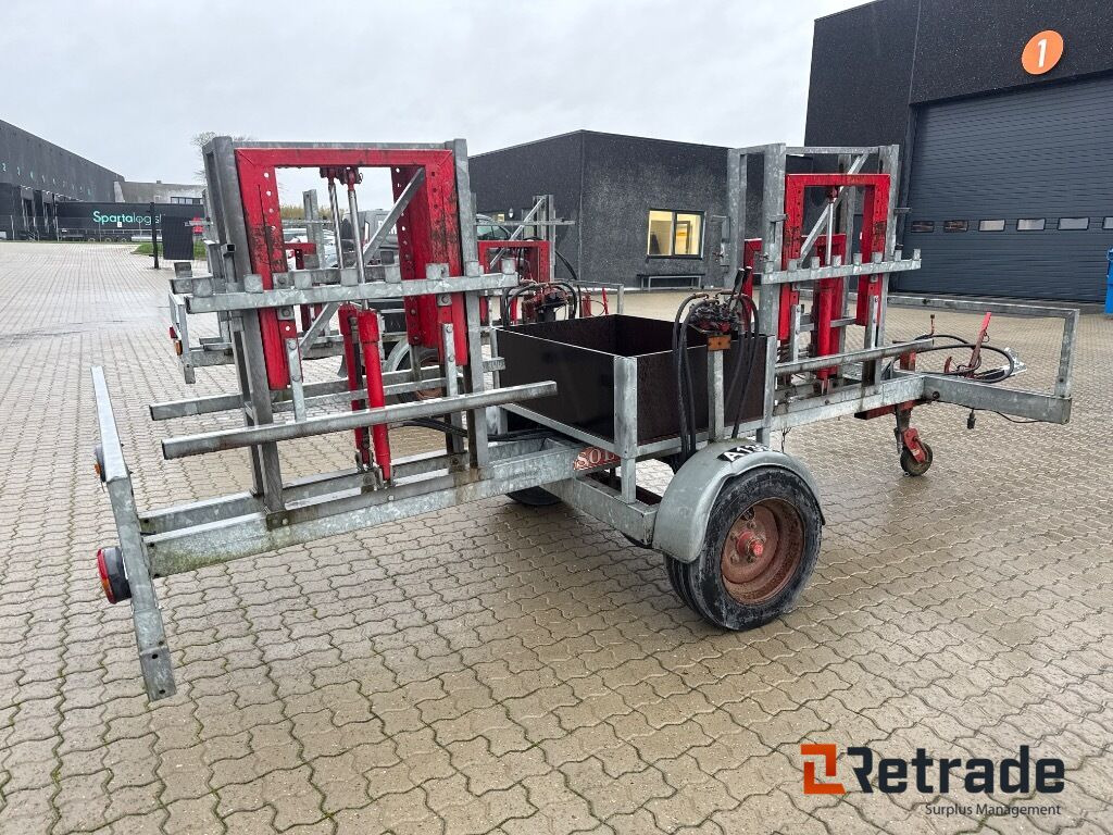 Vagn Egsgaard/Solus 202 trailer til affaldscontainere - Ремарке: снимка 3 Vagn Egsgaard/Solus 202 trailer til affaldscontainere - Ремарке: снимка 3