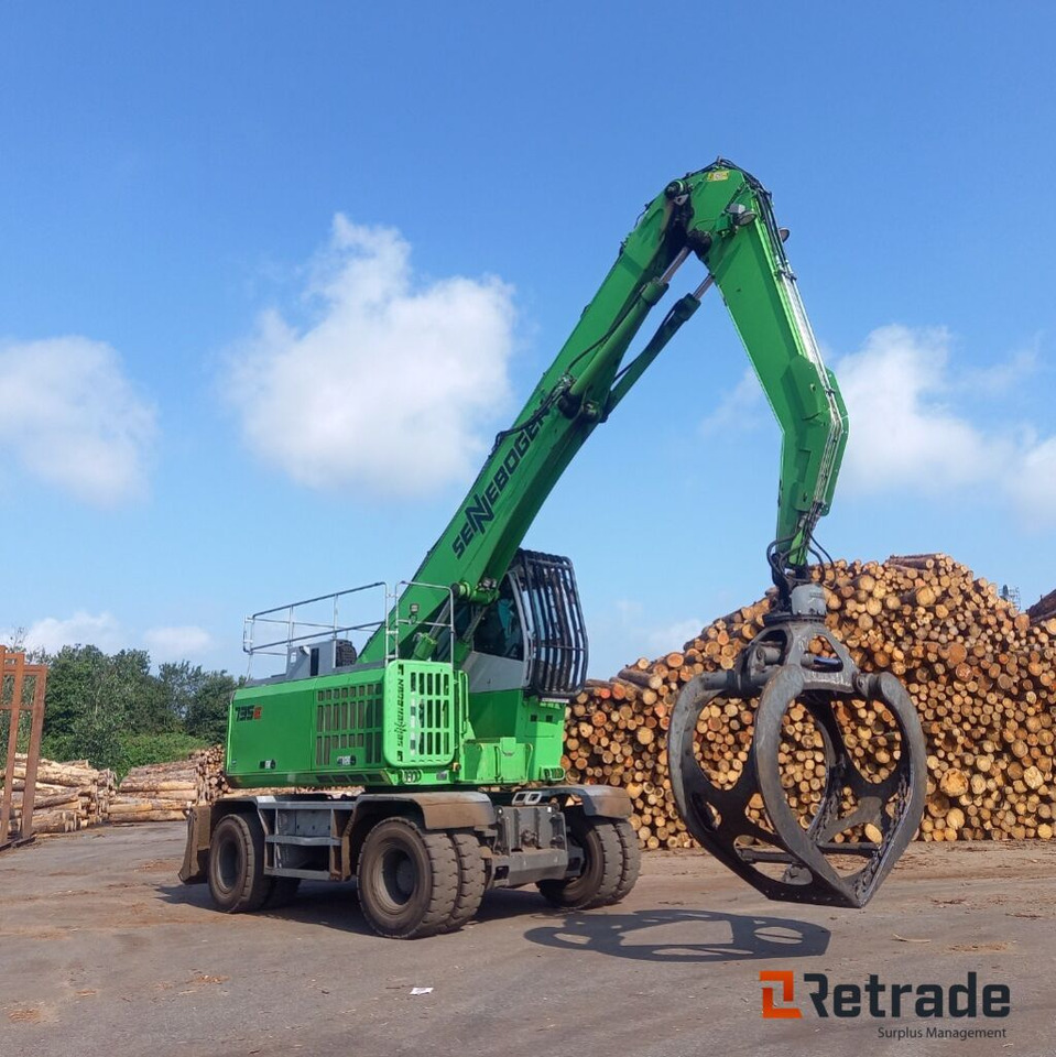 Sennebogen 735 E Hjullæsser. - Багер за манипулиране на материали: снимка 5 Sennebogen 735 E Hjullæsser. - Багер за манипулиране на материали: снимка 5