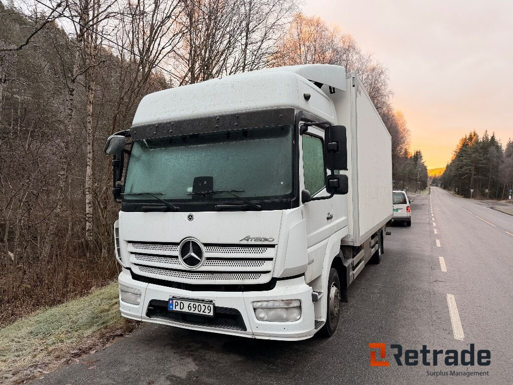 Skapbil MERCEDES-BENZ Atego nylig EU - Камион фургон: снимка 1 Skapbil MERCEDES-BENZ Atego nylig EU - Камион фургон: снимка 1