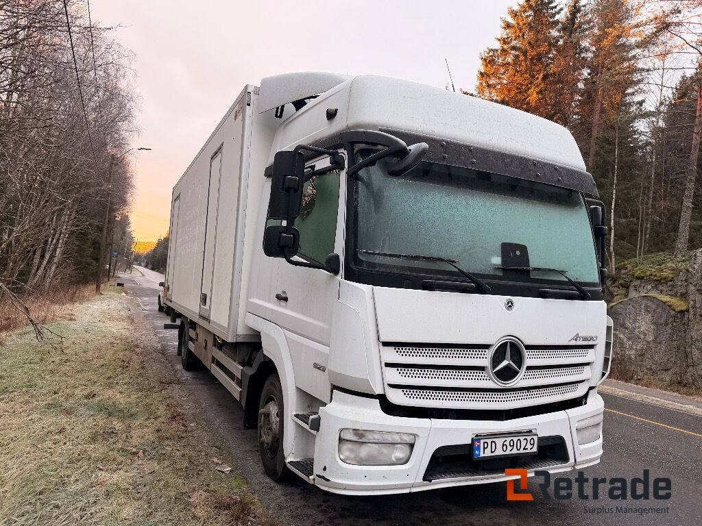 Skapbil MERCEDES-BENZ Atego nylig EU - Камион фургон: снимка 3 Skapbil MERCEDES-BENZ Atego nylig EU - Камион фургон: снимка 3