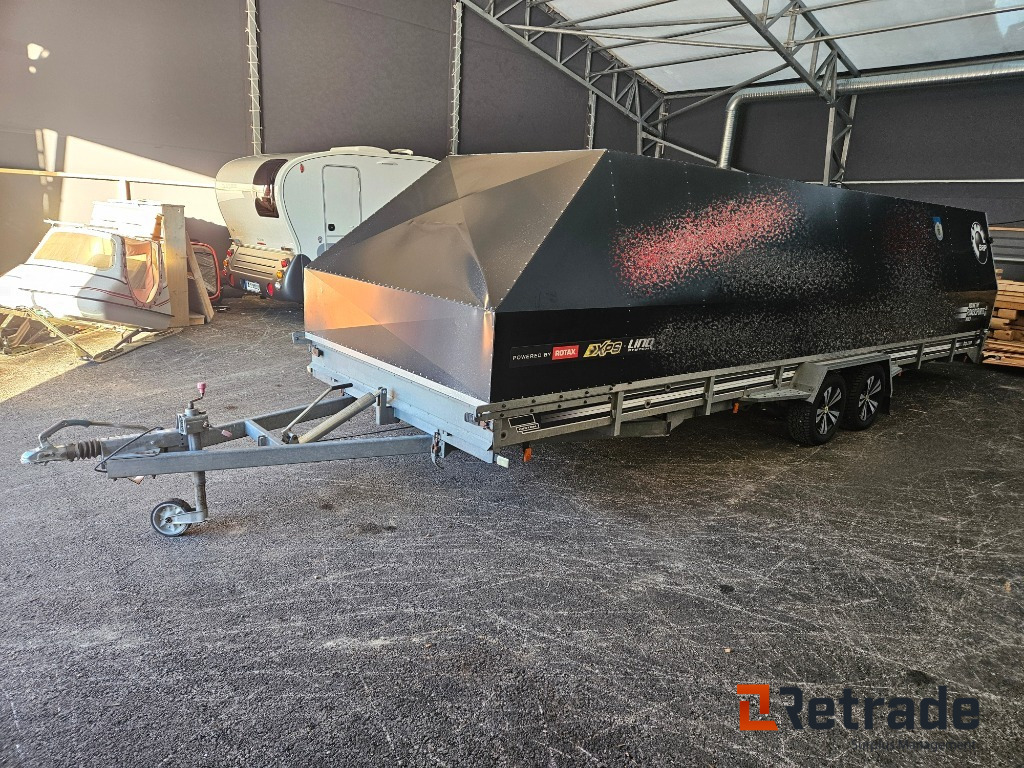 Släpvagn 4P North Grade 750 - Затворена каросерия ремарке: снимка 1 Släpvagn 4P North Grade 750 - Затворена каросерия ремарке: снимка 1