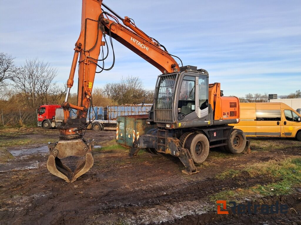 Строителна техника Gravemaskine Hitachi ZX 140W-3: снимка 46