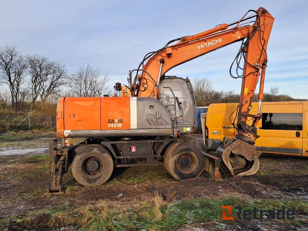 Строителна техника Gravemaskine Hitachi ZX 140W-3: снимка 7
