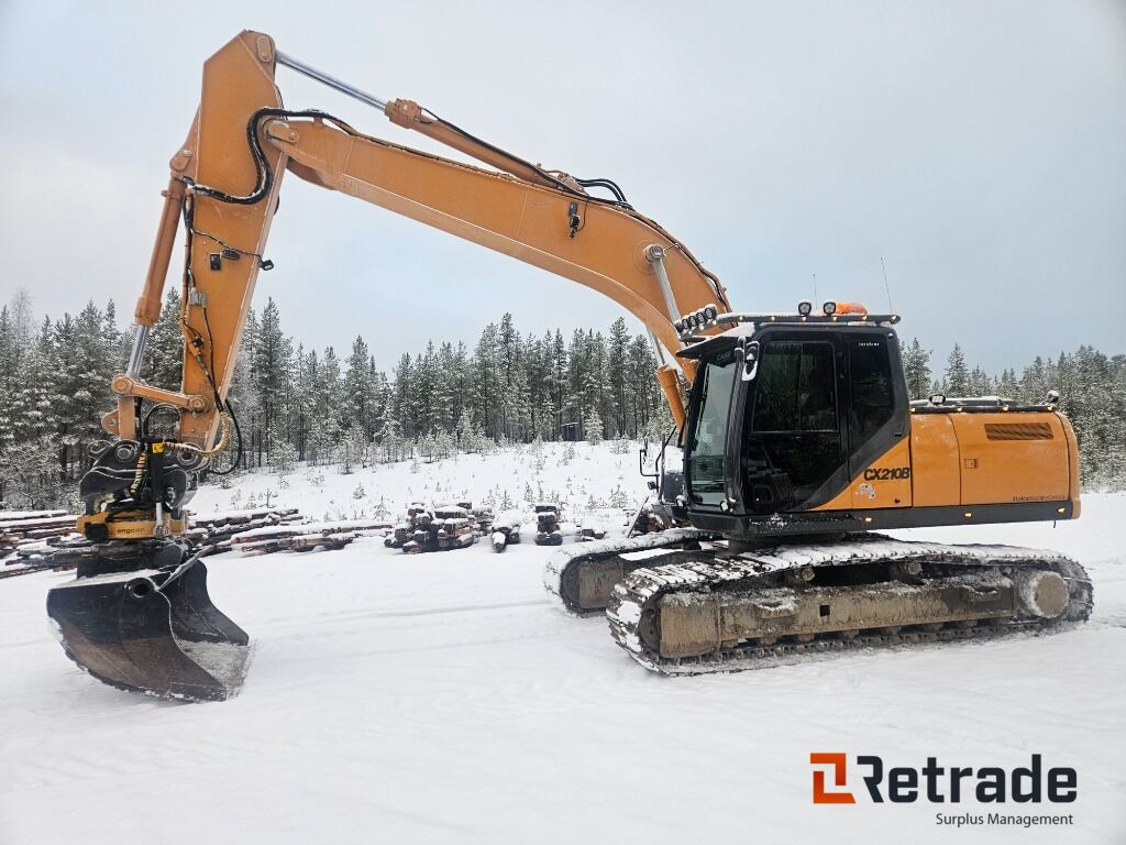 Grävmaskin Case CX210B - Строителна техника: снимка 1 Grävmaskin Case CX210B - Строителна техника: снимка 1