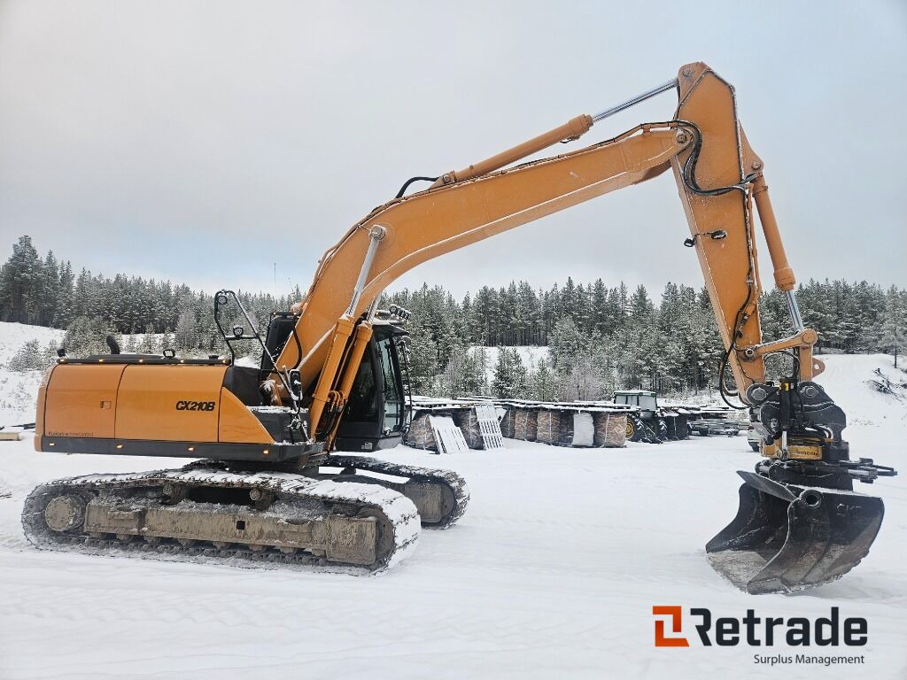 Grävmaskin Case CX210B - Строителна техника: снимка 5 Grävmaskin Case CX210B - Строителна техника: снимка 5