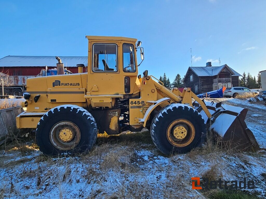 Hjullastare Fiat-Allis 645-B - Строителна техника: снимка 4 Hjullastare Fiat-Allis 645-B - Строителна техника: снимка 4