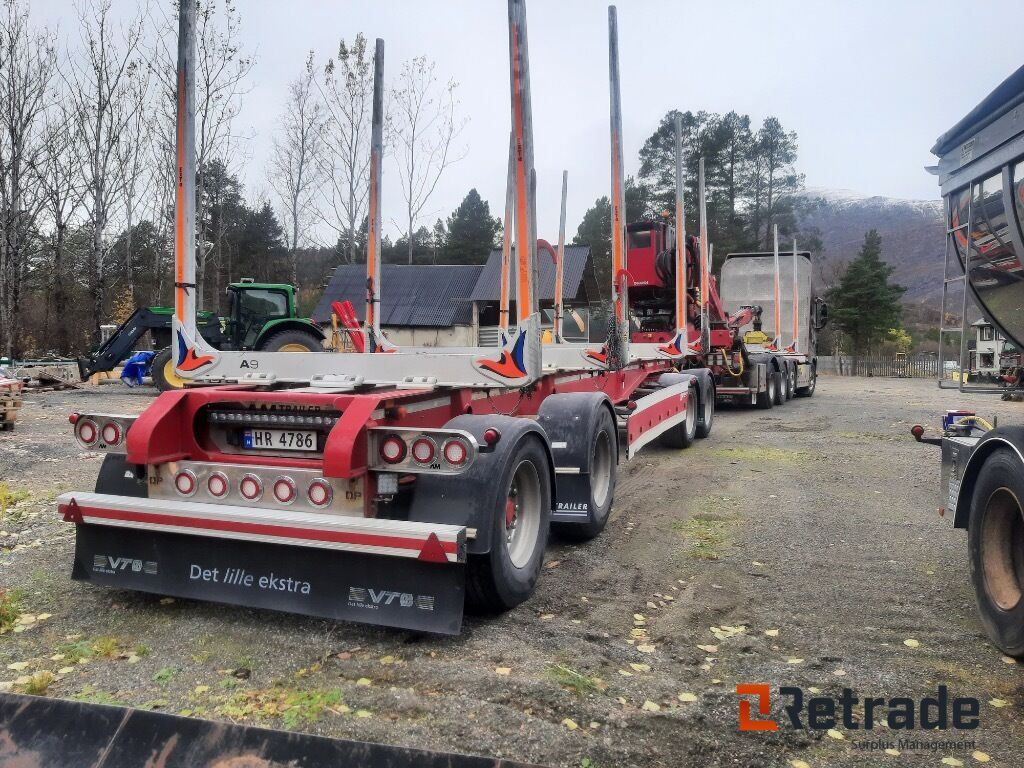 Tømmerhenger HØGLUND - Ремарке за дърва: снимка 2 Tømmerhenger HØGLUND - Ремарке за дърва: снимка 2