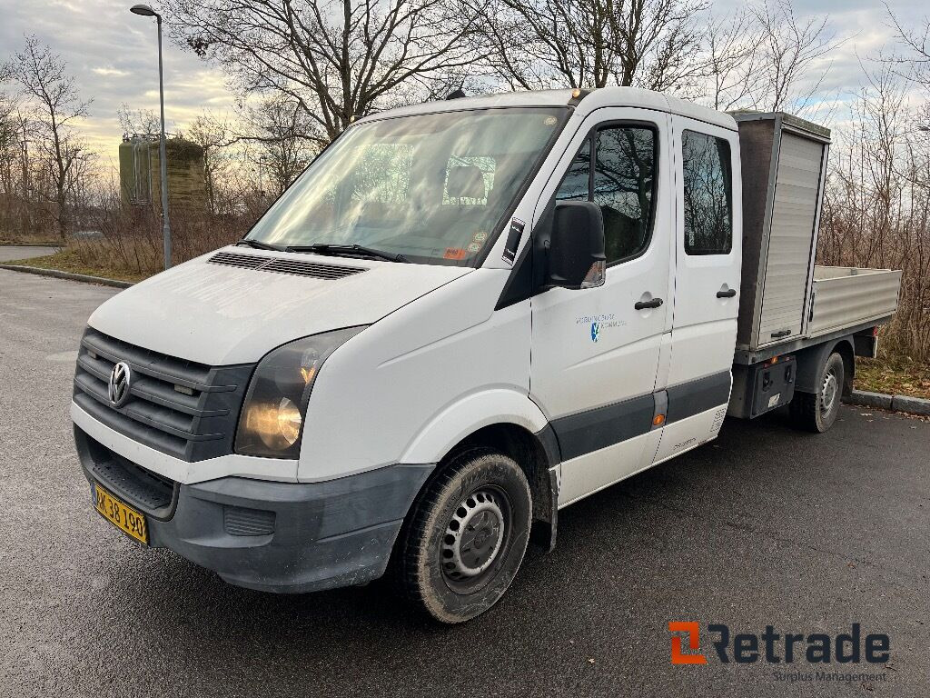 VOLKSWAGEN CRAFTER DOBBELTKABINE med ladkran. - Лек автомобил: снимка 1 VOLKSWAGEN CRAFTER DOBBELTKABINE med ladkran. - Лек автомобил: снимка 1