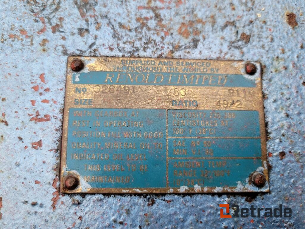 Vinkelväxel Renold Limited - Скоростна кутия за Строителна техника: снимка 4 Vinkelväxel Renold Limited - Скоростна кутия за Строителна техника: снимка 4