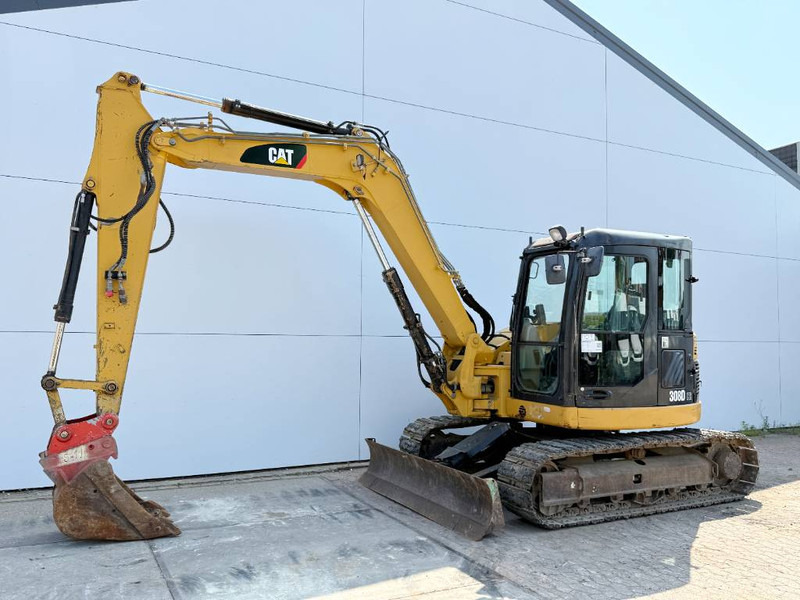 Cat 308D CR - Quick Coupler / Hammer Lines / Airco - Мини багер: снимка 2 Cat 308D CR - Quick Coupler / Hammer Lines / Airco - Мини багер: снимка 2