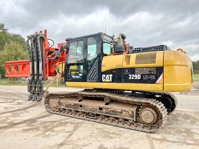 Cat 329D + Wimmer Jura Luna 3.100 Surface Drill Rig - Верижен багер: снимка 3 Cat 329D + Wimmer Jura Luna 3.100 Surface Drill Rig - Верижен багер: снимка 3