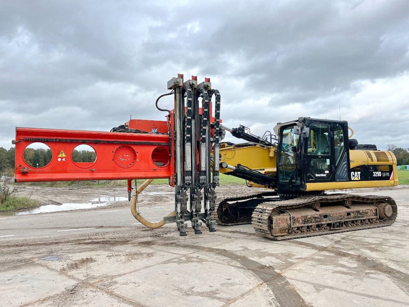 Cat 329D + Wimmer Jura Luna 3.100 Surface Drill Rig - Пробивна машина: снимка 2 Cat 329D + Wimmer Jura Luna 3.100 Surface Drill Rig - Пробивна машина: снимка 2