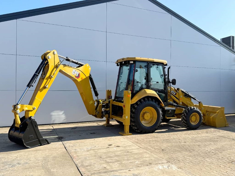 Cat 424 4WD - Hammer Lines / Airco / Side Shift - Багер-товарач: снимка 3 Cat 424 4WD - Hammer Lines / Airco / Side Shift - Багер-товарач: снимка 3