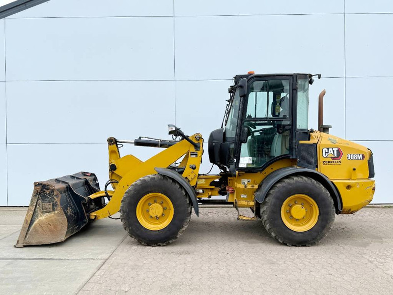 Cat 908M - German Machine / Quick Coupler - Колесен товарач: снимка 1 Cat 908M - German Machine / Quick Coupler - Колесен товарач: снимка 1