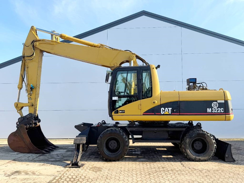 Cat M322C - German Machine / Triple Boom - Колесен багер: снимка 1 Cat M322C - German Machine / Triple Boom - Колесен багер: снимка 1