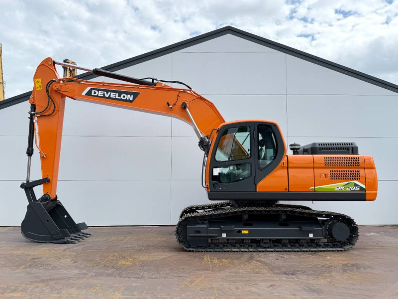 Doosan Develon DX205 - New / Unused / Hammer Lines - Верижен багер: снимка 1 Doosan Develon DX205 - New / Unused / Hammer Lines - Верижен багер: снимка 1