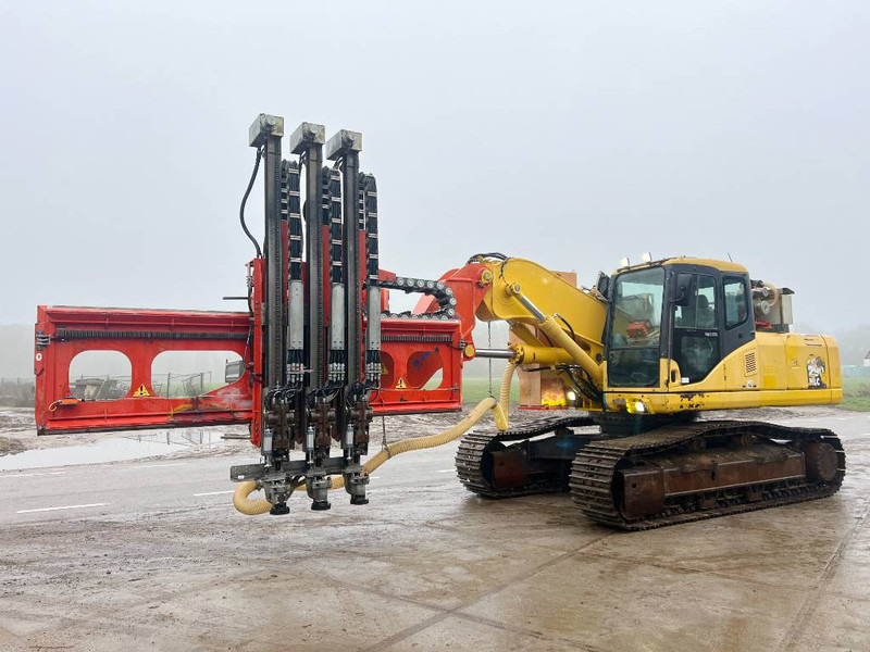 Komatsu PC290NLC-7K + Wimmer Jura Luna 3.100 Drill 2006 - Пробивна машина: снимка 2 Komatsu PC290NLC-7K + Wimmer Jura Luna 3.100 Drill 2006 - Пробивна машина: снимка 2