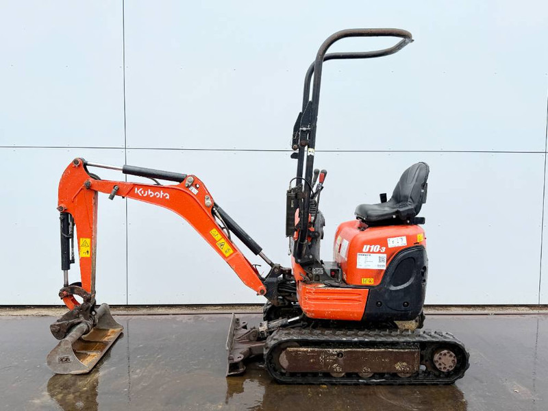 Kubota U10-3 - Hydr. Undercarriage / Hammer Lines - Мини багер: снимка 1 Kubota U10-3 - Hydr. Undercarriage / Hammer Lines - Мини багер: снимка 1