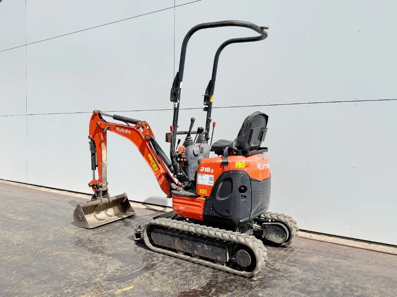 Kubota U10-3 - Hydr. Undercarriage / Hammer Lines - Мини багер: снимка 3 Kubota U10-3 - Hydr. Undercarriage / Hammer Lines - Мини багер: снимка 3