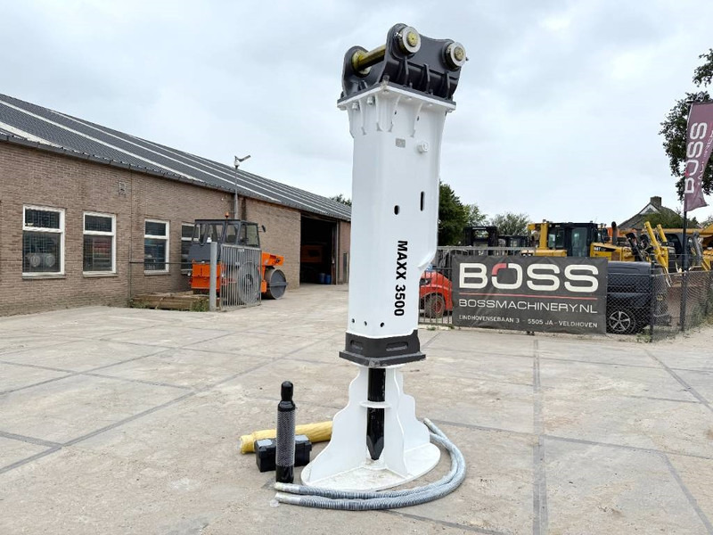 Maxx 3500 hammer / 40-60 Ton / Hydraulic Breaker / - Хидравличен чук за Строителна техника: снимка 3 Maxx 3500 hammer / 40-60 Ton / Hydraulic Breaker / - Хидравличен чук за Строителна техника: снимка 3