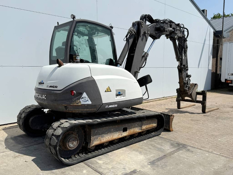 Мини багер Mecalac 8MCR - 6 Attachments Included! Auto Greasing: снимка 6