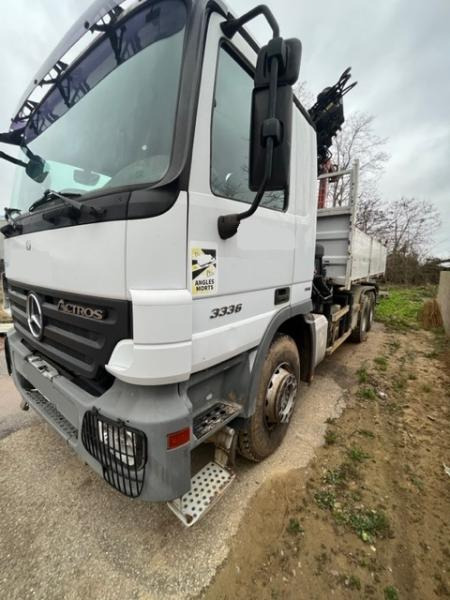 Mercedes Actros 3336 - Самосвал камион, Камион с кран: снимка 3 Mercedes Actros 3336 - Самосвал камион, Камион с кран: снимка 3