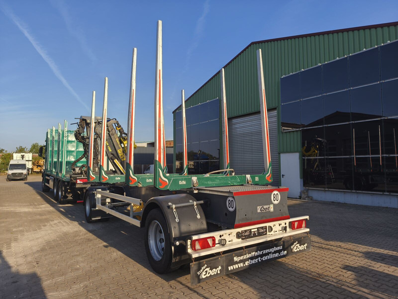 Ebert KHA 18 Exte Holztransporter - Ремарке за дърва: снимка 5 Ebert KHA 18 Exte Holztransporter - Ремарке за дърва: снимка 5