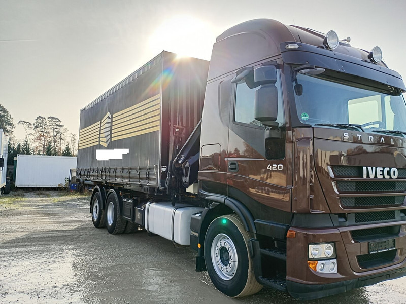 Iveco AS260S42Y/FS - Камион с брезент, Камион с кран: снимка 3 Iveco AS260S42Y/FS - Камион с брезент, Камион с кран: снимка 3