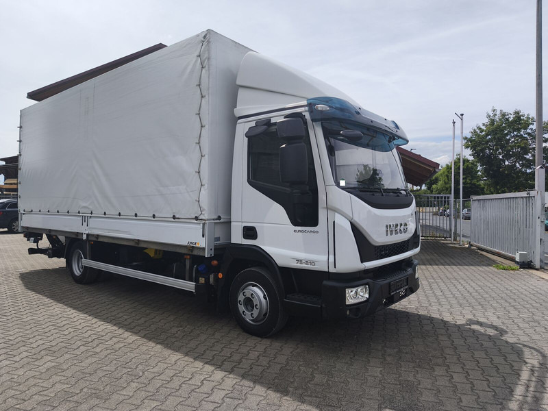 Iveco Eurocargo 75-210 Plane 3-Sitzer 4x2 Euro 6 LBW (20) - Камион с брезент: снимка 2 Iveco Eurocargo 75-210 Plane 3-Sitzer 4x2 Euro 6 LBW (20) - Камион с брезент: снимка 2