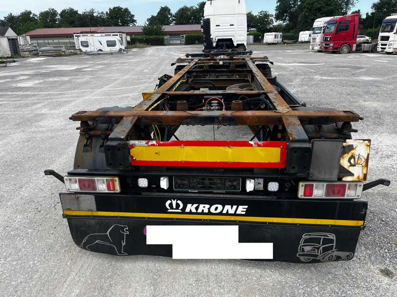 Krone AZ DB07CLNF 18F - Контейнеровоз/ Сменна каросерия ремарке: снимка 3 Krone AZ DB07CLNF 18F - Контейнеровоз/ Сменна каросерия ремарке: снимка 3