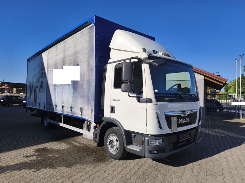 MAN TGL 7.190 4x2BL Edscha Gardine Euro 6 (12) - Камион с брезент: снимка 2 MAN TGL 7.190 4x2BL Edscha Gardine Euro 6 (12) - Камион с брезент: снимка 2
