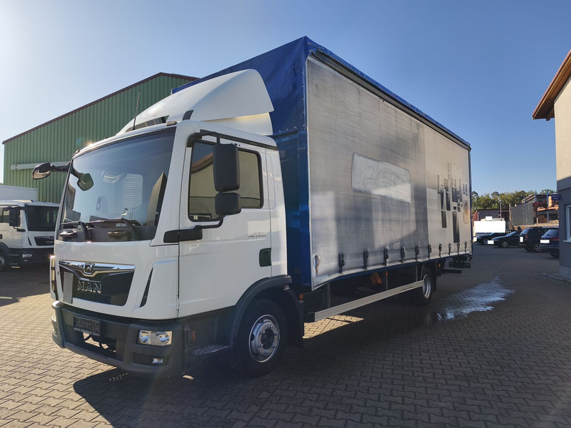 MAN TGL 7.190 4x2BL Edscha Gardine Euro 6 (12) - Камион с брезент: снимка 1 MAN TGL 7.190 4x2BL Edscha Gardine Euro 6 (12) - Камион с брезент: снимка 1
