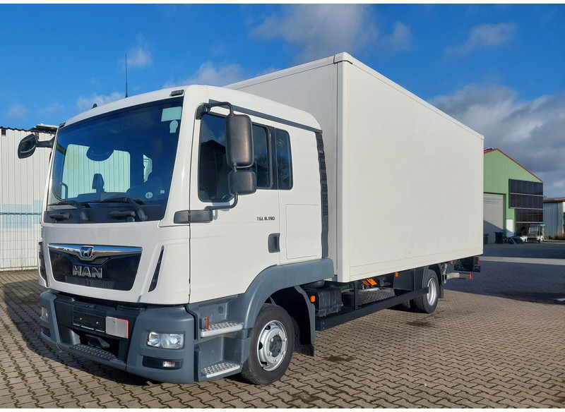 MAN TGL 8.190 L gFH Koffer LBW AHK (25) TÜV NEU - Камион фургон: снимка 1 MAN TGL 8.190 L gFH Koffer LBW AHK (25) TÜV NEU - Камион фургон: снимка 1