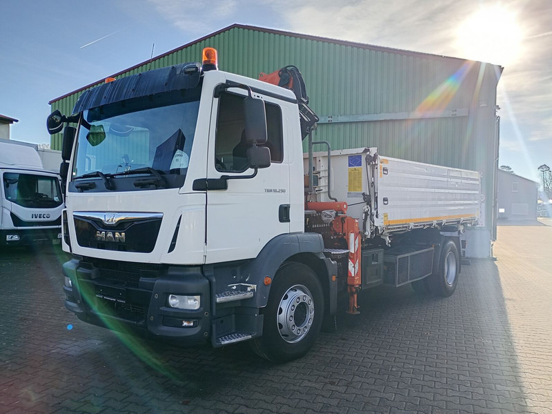 MAN TGM 18.290 - Самосвал камион, Камион с кран: снимка 4 MAN TGM 18.290 - Самосвал камион, Камион с кран: снимка 4
