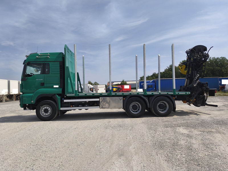 MAN TGX 33.500 Holz LKW Euro6 6x4 (9) - Камион за дърва, Камион с кран: снимка 5 MAN TGX 33.500 Holz LKW Euro6 6x4 (9) - Камион за дърва, Камион с кран: снимка 5