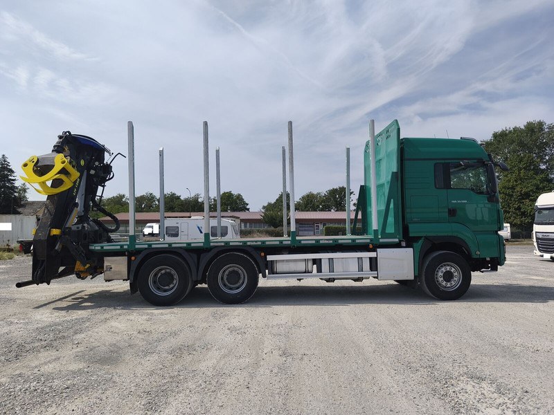 MAN TGX 33.500 Holz LKW Euro6 6x4 (9) - Камион за дърва, Камион с кран: снимка 4 MAN TGX 33.500 Holz LKW Euro6 6x4 (9) - Камион за дърва, Камион с кран: снимка 4